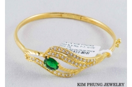 vòng oval xanh