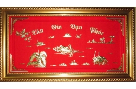 Khánh vàng mừng tân gia hạnh phúc